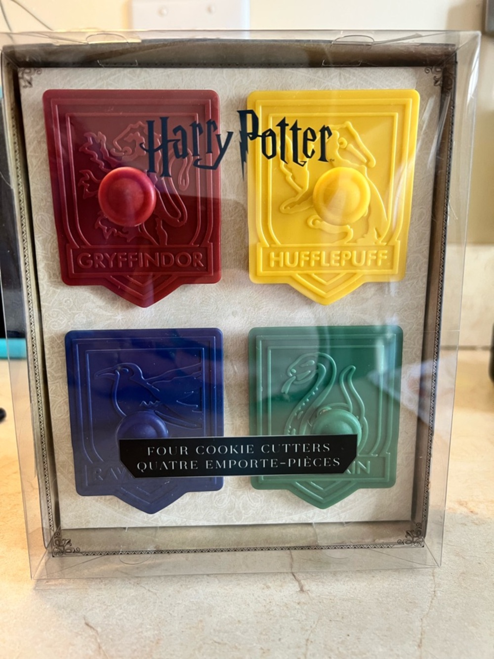 Williams Sonoma Harry Potter House Crest Cookie Cutter Set - Tan